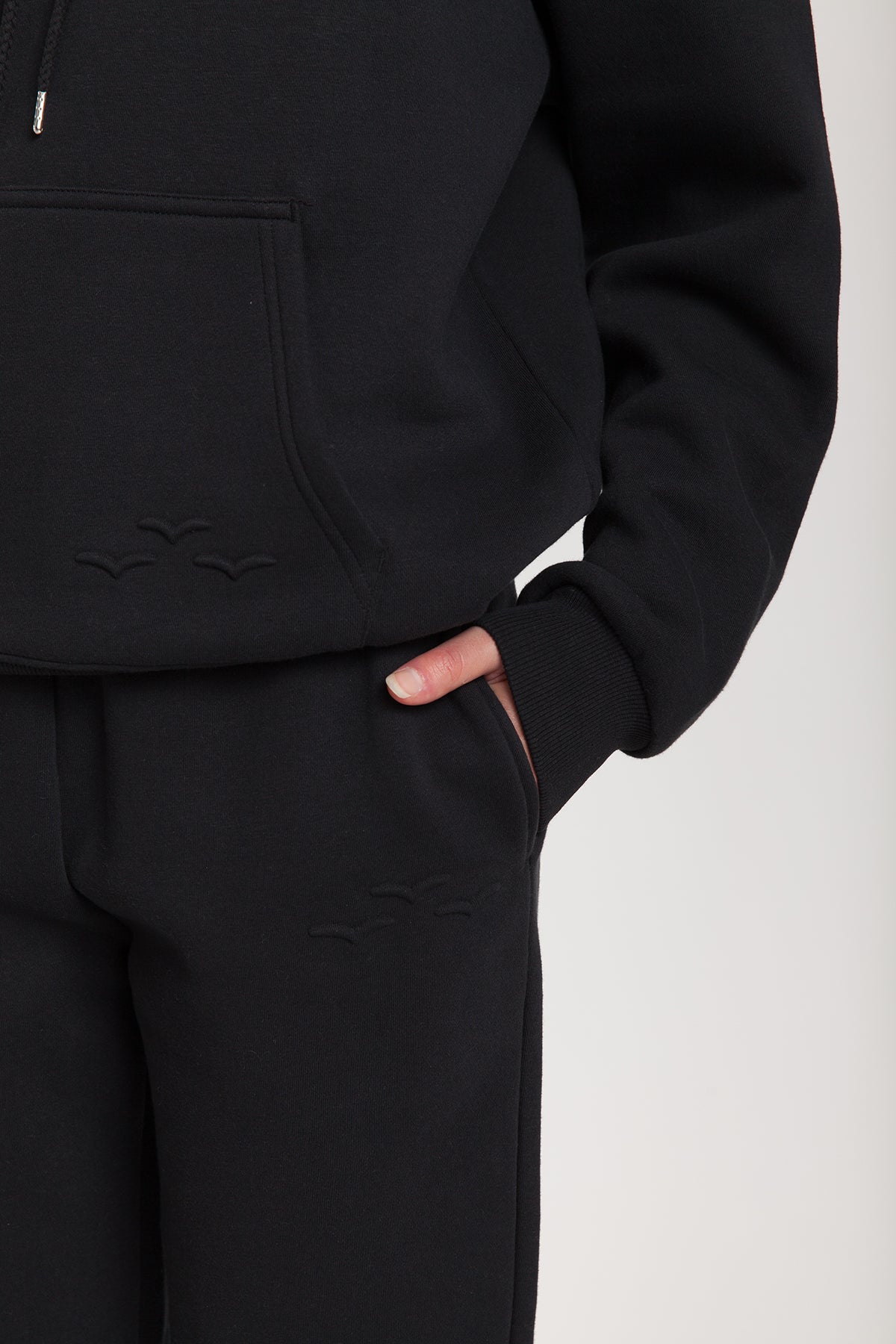 Pantalon de survêtement Femme Noir