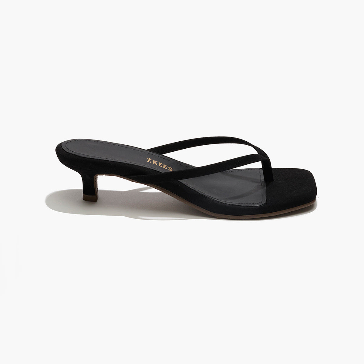 Sandales Julia Square Toe Suede Sable