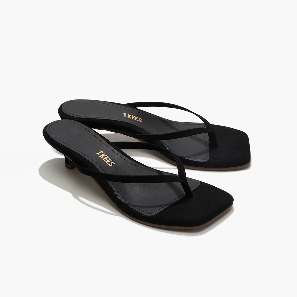Sandales Julia Square Toe Suede Sable