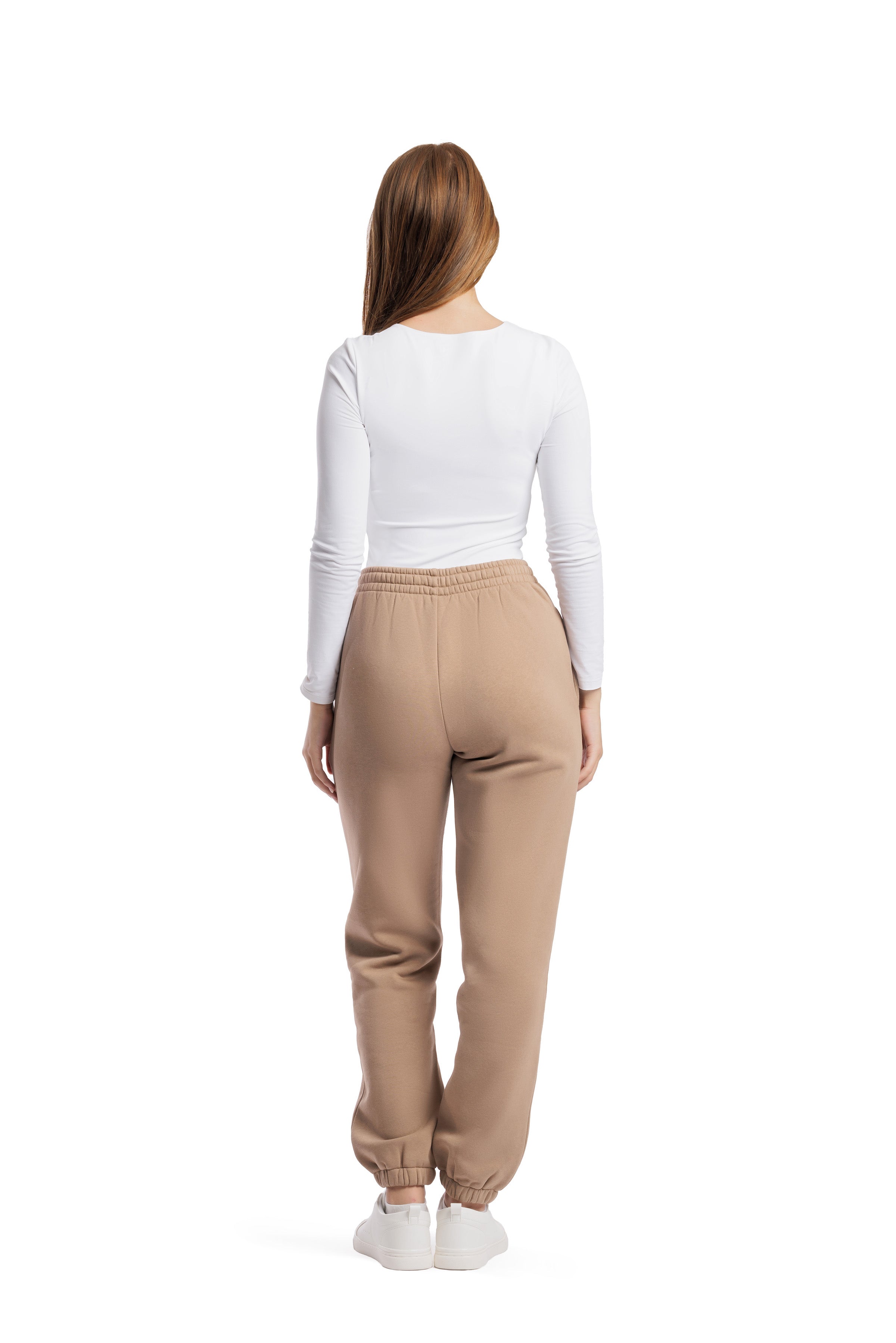 Pantalon de survêtement Femme Camel