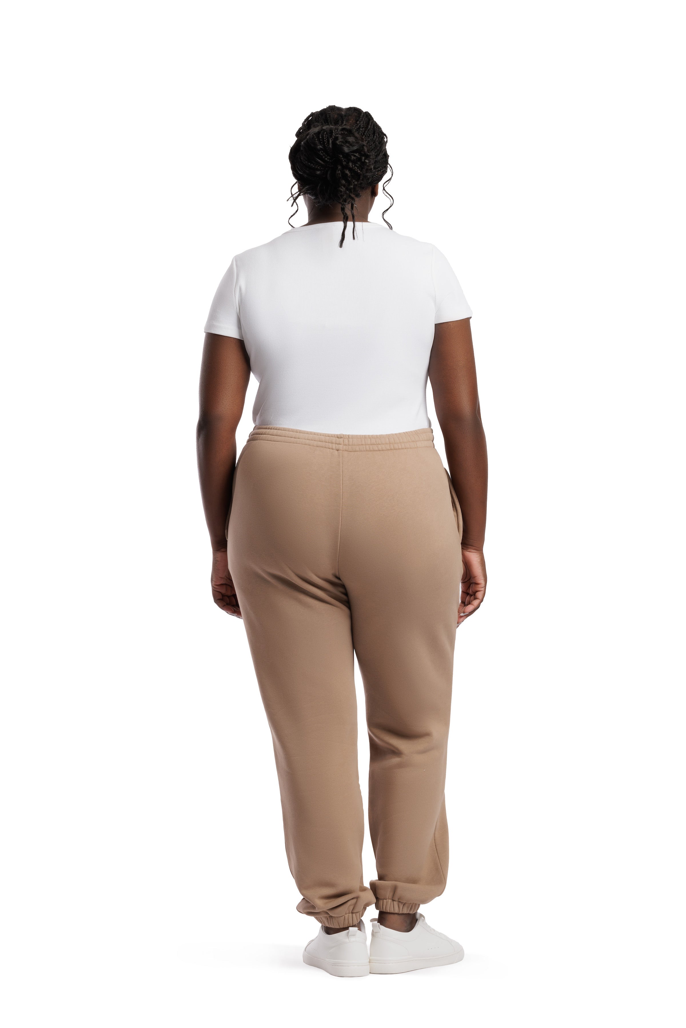 Pantalon de survêtement Femme Camel