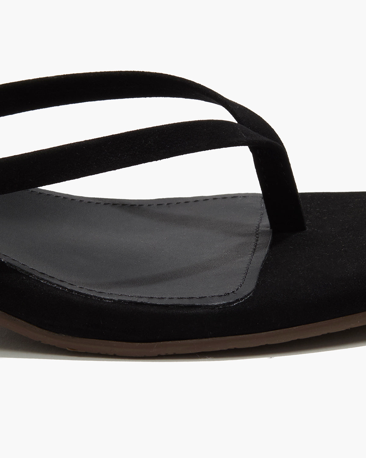 Sandales Julia Square Toe Suede Sable