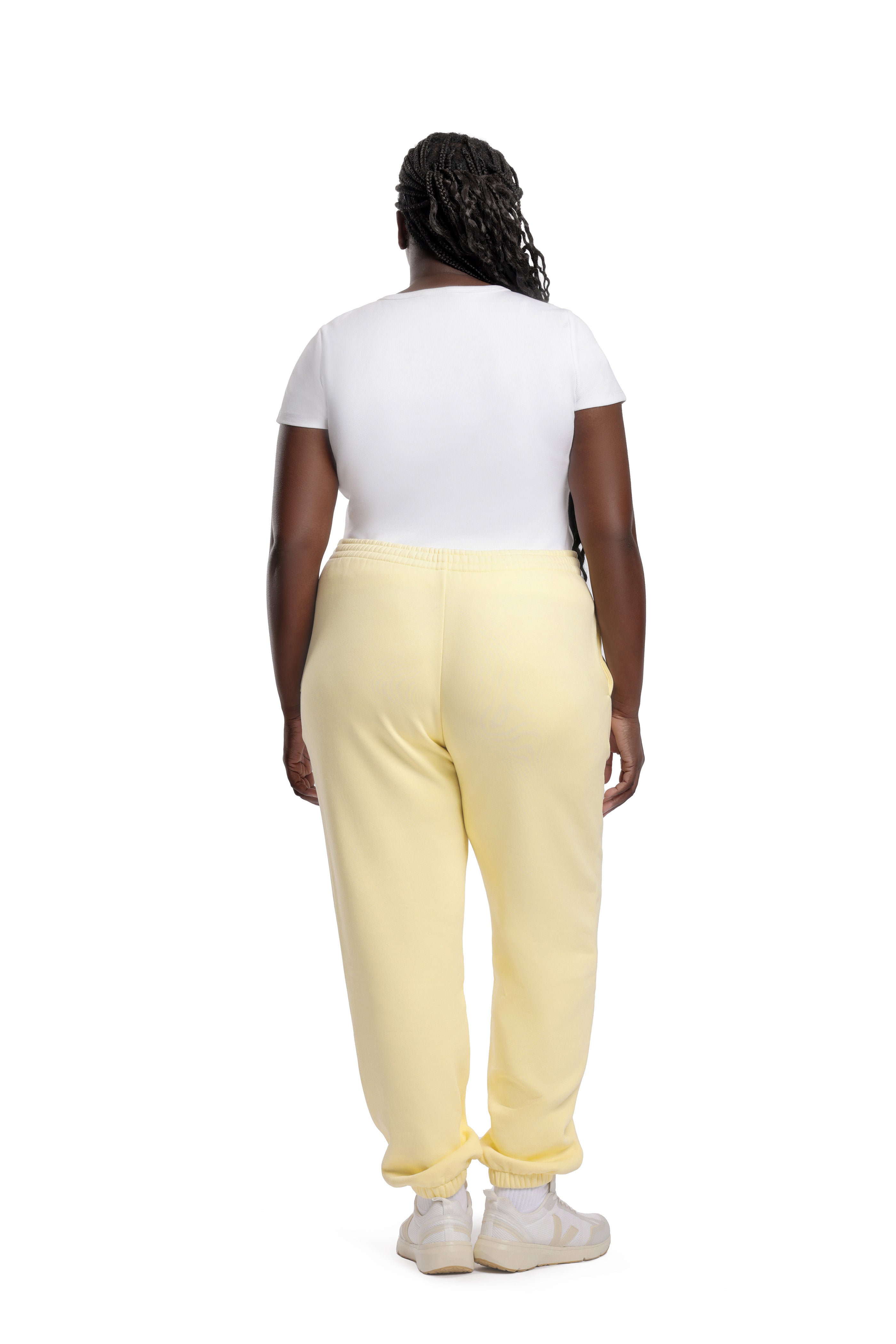 Pantalon de survêtement Femme Jaune Banane